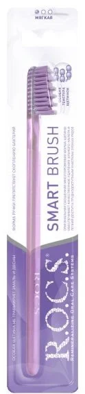 Зубная щетка R.O.C.S. Smart Brush фиолетовая купить,NaN