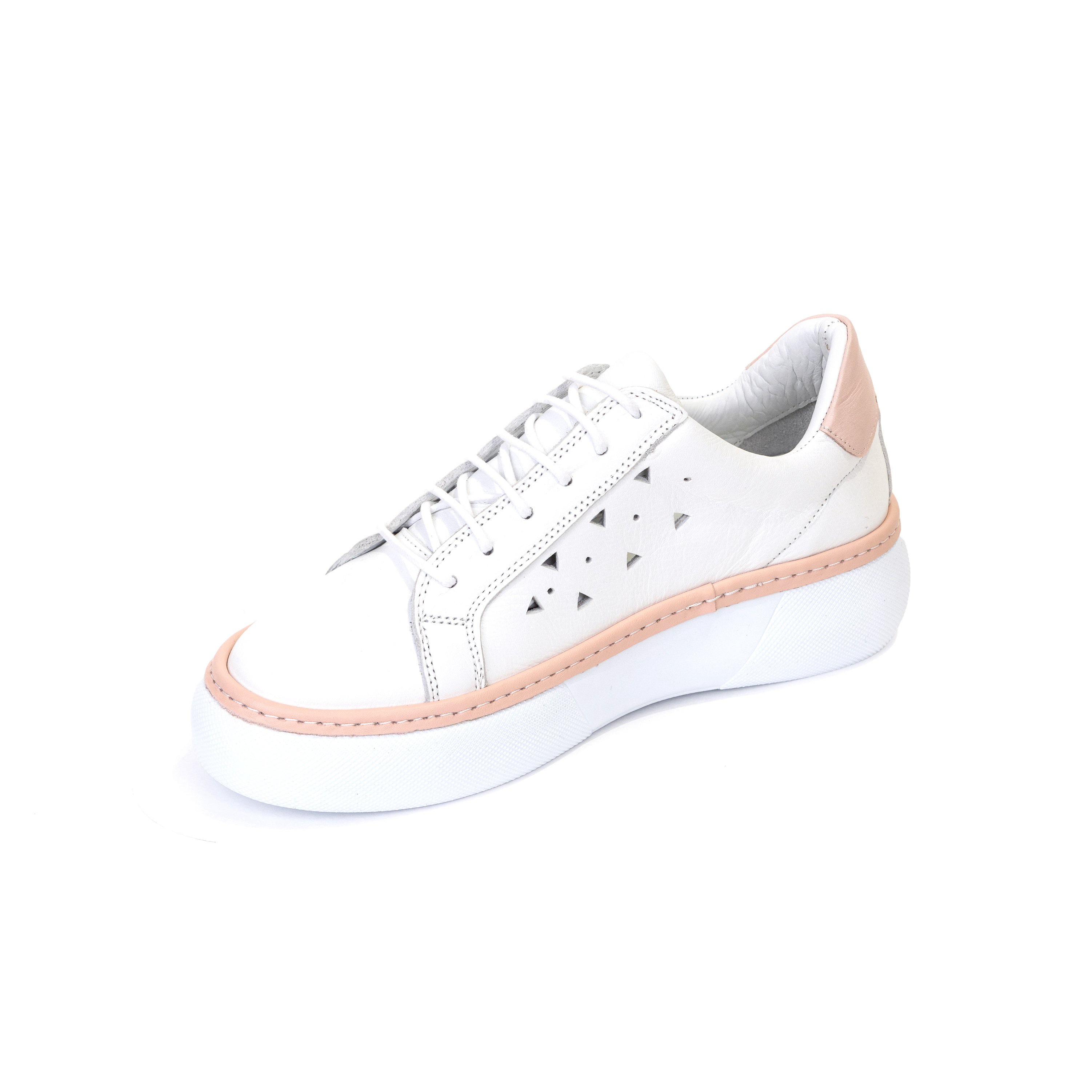Кроссовки Shoesmarket SM456-2BEYAZ pink-white 38 купить,NaN