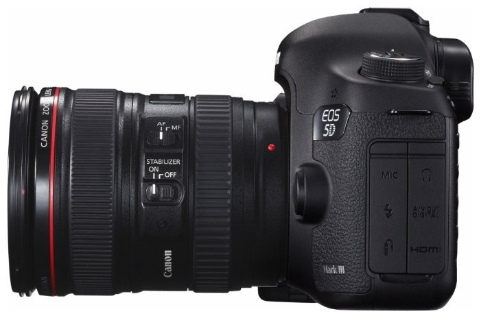 Фотоаппарат зеркальный Canon EOS 5D Mark III Kit 24-105 IS черный купить,0