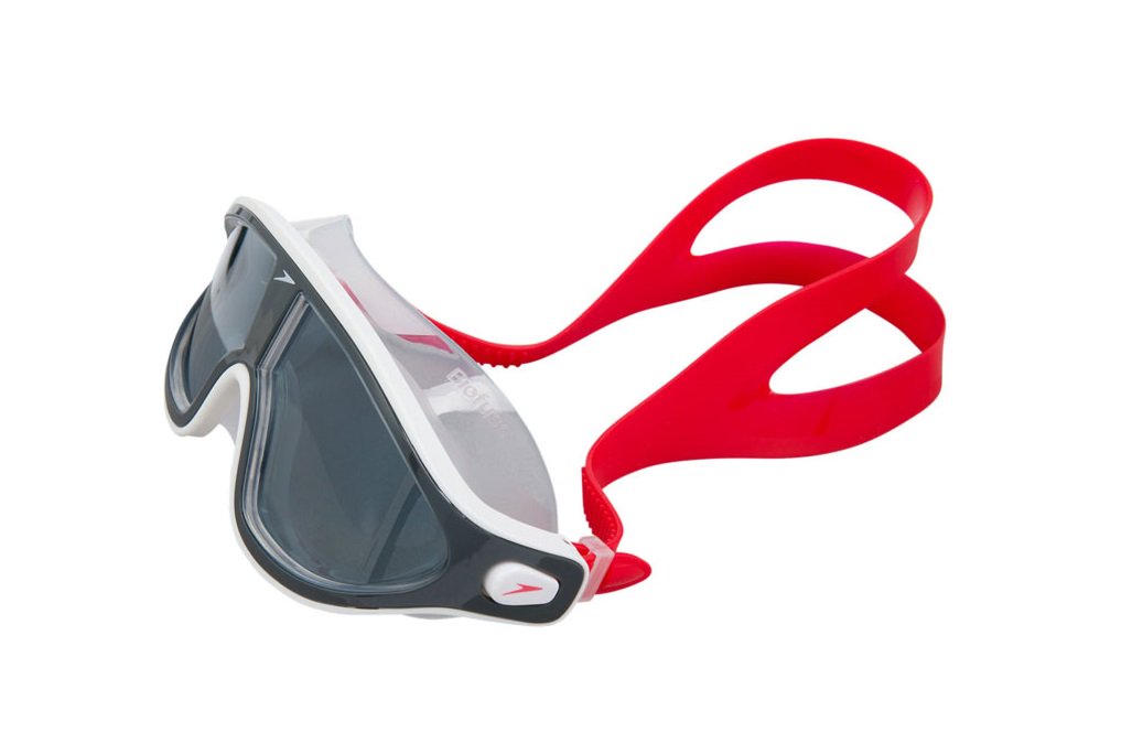 Очки для плавания Speedo Rift lava red oxidgrey smoke красно-серые