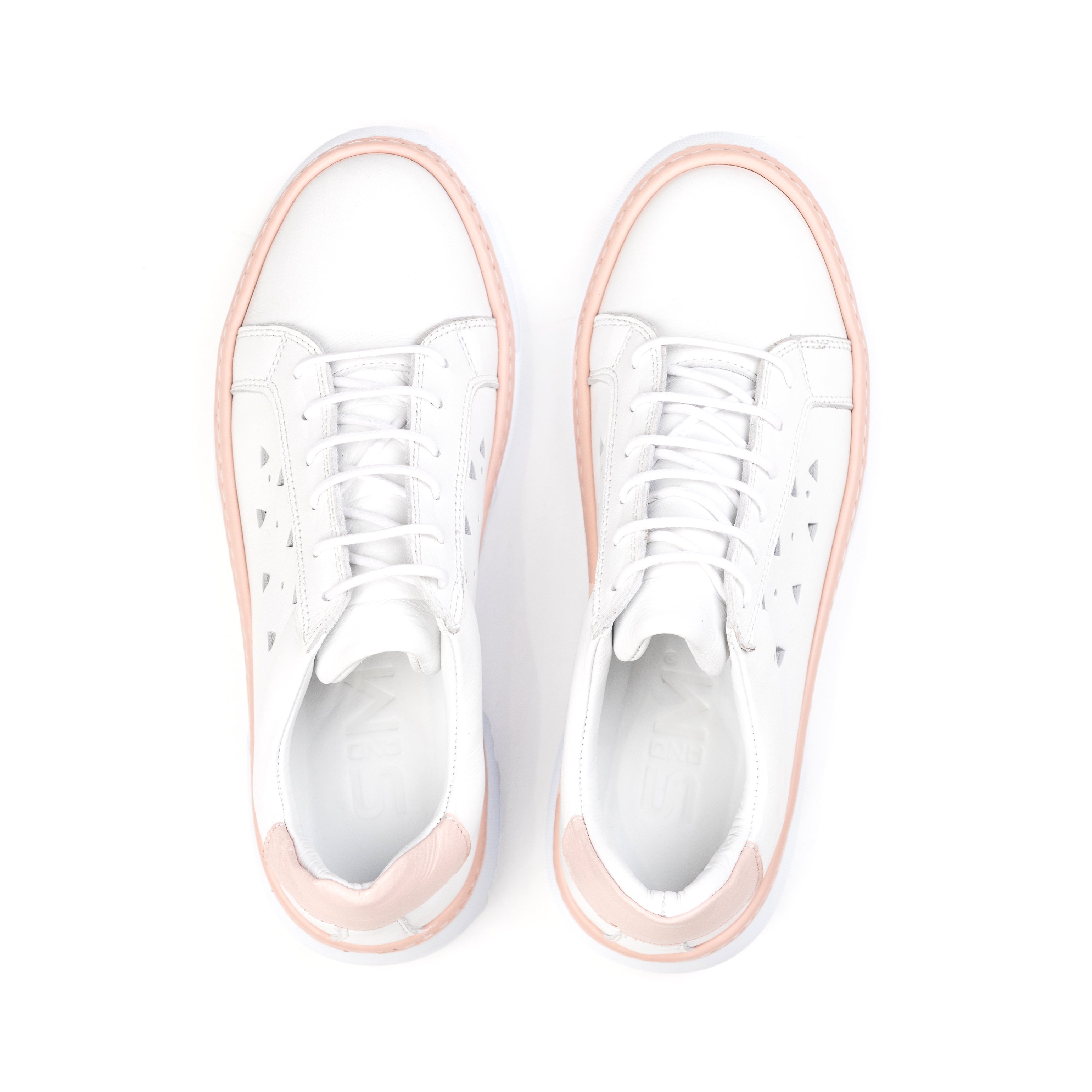 Кроссовки Shoesmarket SM456-2BEYAZ pink-white 39 купить,NaN