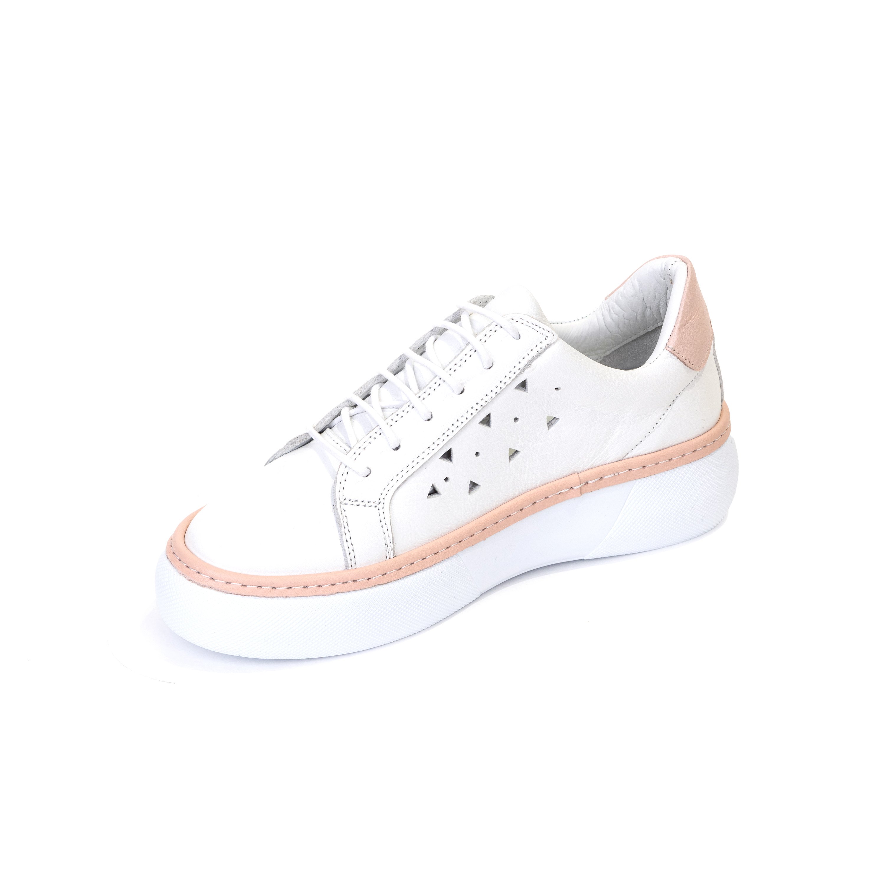Кроссовки Shoesmarket SM456-2BEYAZ pink-white 39 купить,NaN