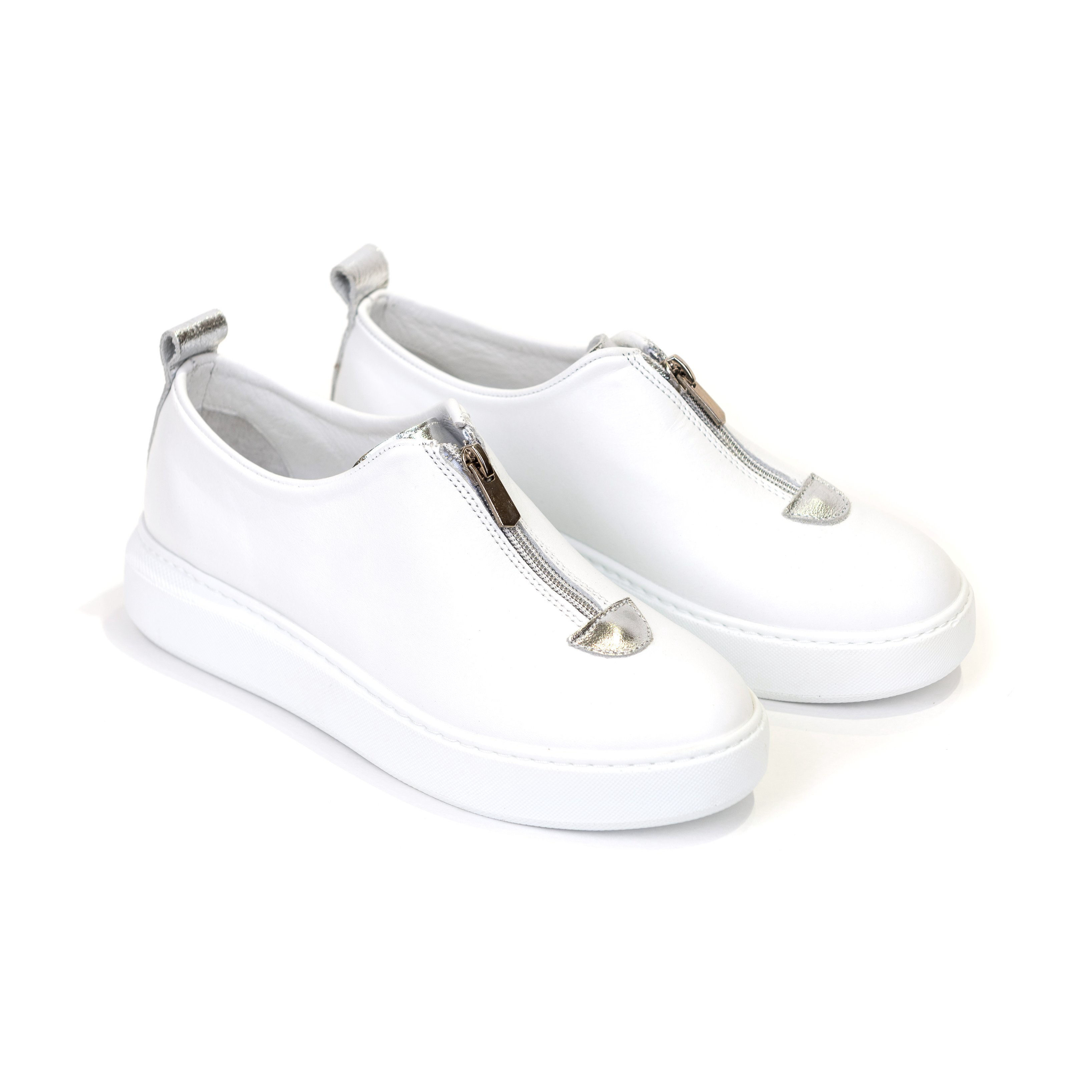 Кроссовки Shoesmarket SM456-3BEYAZ white 40 купить,NaN