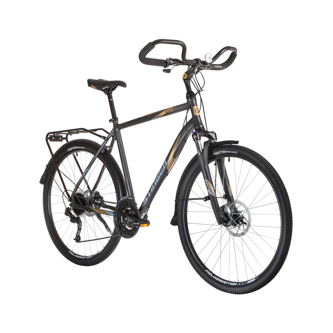 Велосипед Stinger Horizont 700 2020 56 700 серый