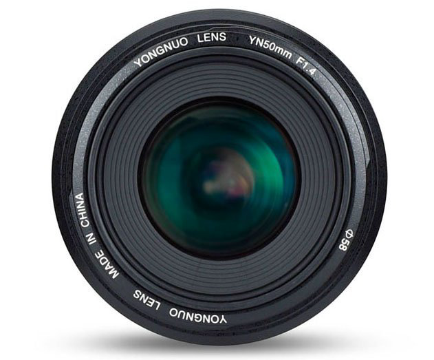 Объектив Yongnuo YN 50mm f/1.4 Canon EF черный купить,NaN