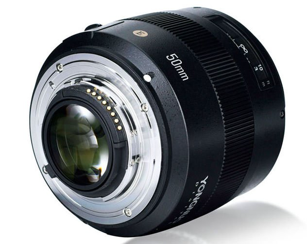 Объектив Yongnuo YN 50mm f/1.4 Canon EF черный купить,NaN