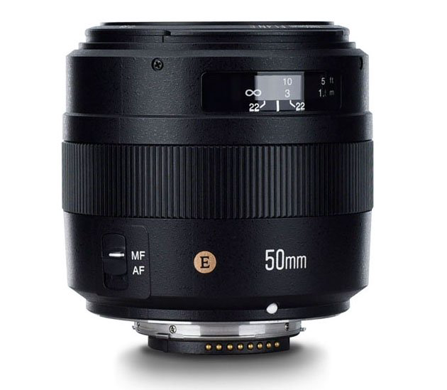 Объектив Yongnuo YN 50mm f/1.4 Canon EF черный купить,NaN