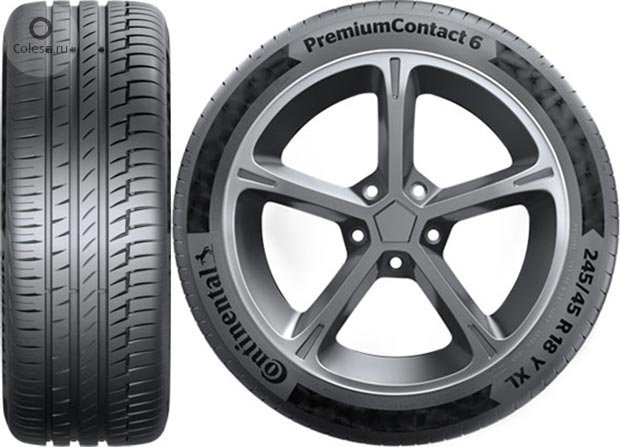 Шина Continental PremiumContact 6 225/55 R18 FR 98V летняя купить,NaN