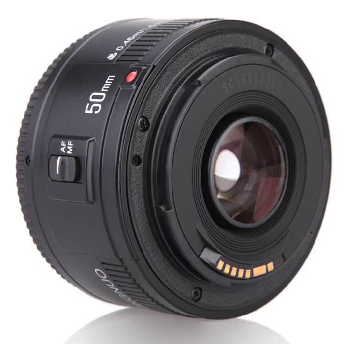 Объектив Yongnuo Af 50 mm f/1.8 Canon EF черный - ForteMarket Объектив Yongnuo Af 50 mm f/1.8 Canon EF черный купить,0