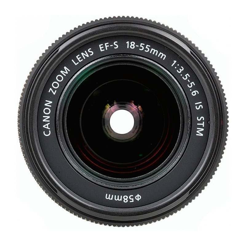 Объектив Canon EF-S 18-55 f/3.5-5.6IS черный - ForteMarket Объектив Canon EF-S 18-55 f/3.5-5.6IS черный купить,0