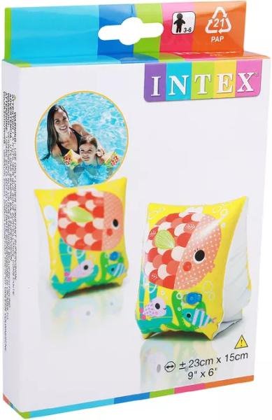 Нарукавники для плавания Intex 58652NP желтые - ForteMarket Нарукавники для плавания Intex 58652NP желтые купить,0
