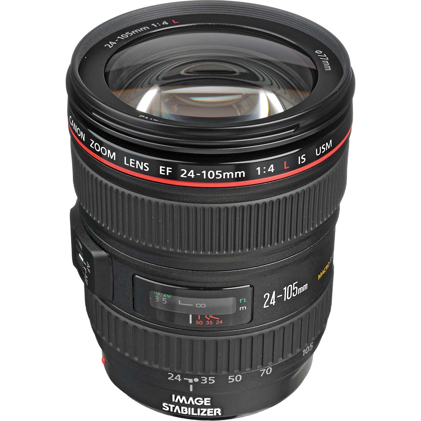 Объектив Canon EF 24-105mm f/4L IS USM черный