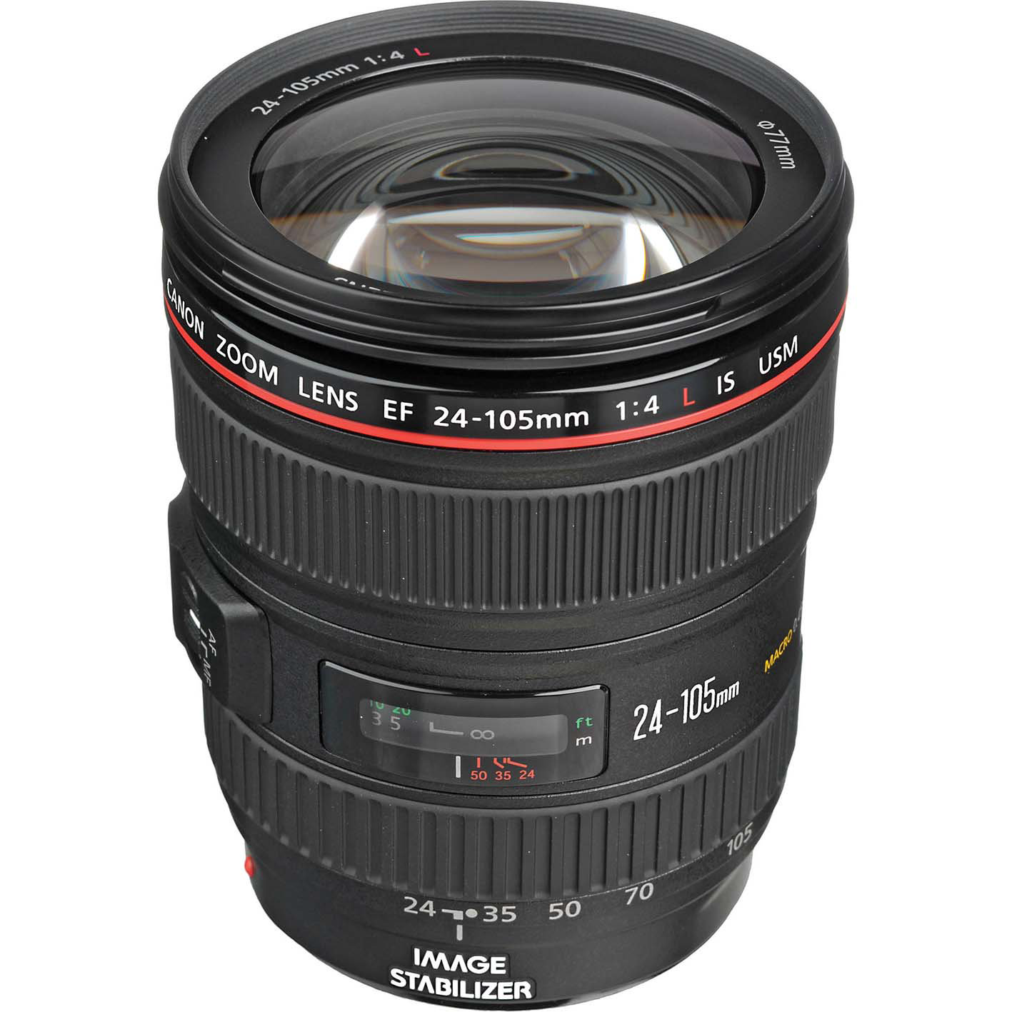 Объектив Canon EF 24-105mm f/4L IS USM черный