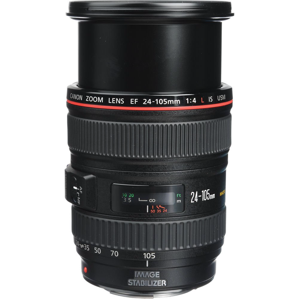 Объектив Canon EF 24-105mm f/4L IS USM черный купить,540196