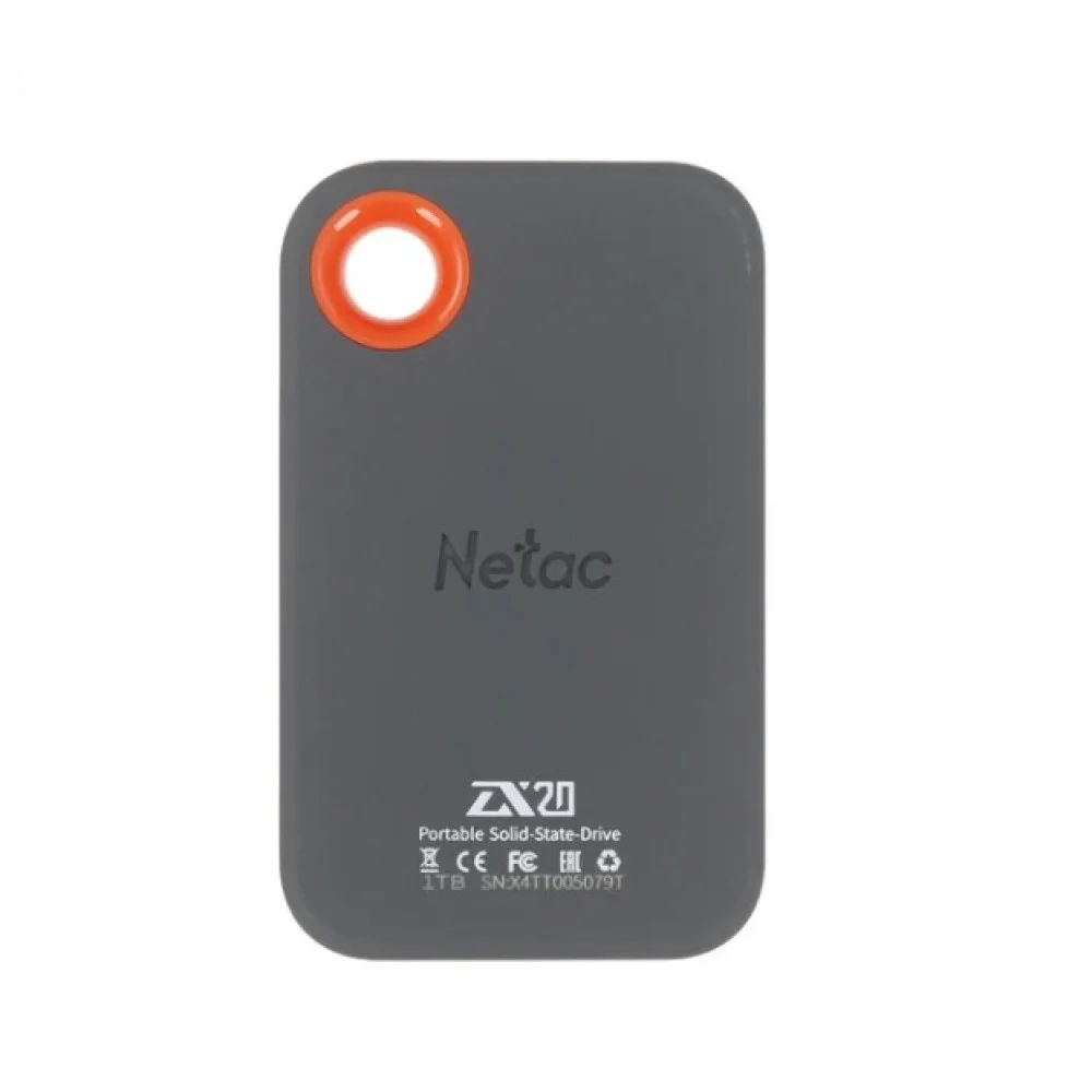 Внешний SSD накопитель Netac NT01ZX20-002T-32BL 512Gb