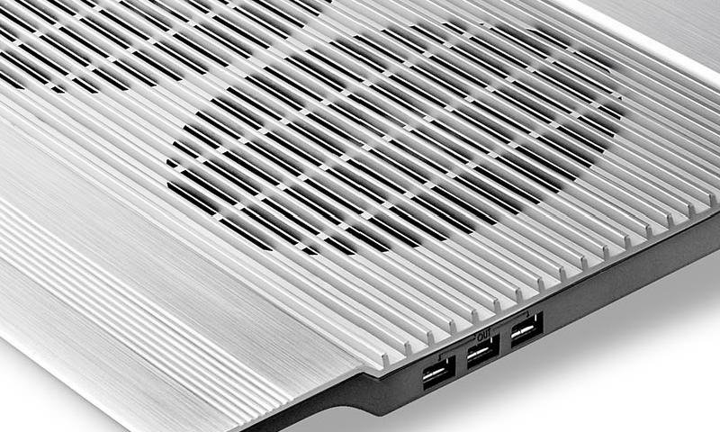 Подставка для ноутбука Deepcool N8 17" серебристая - ForteMarket Подставка для ноутбука Deepcool N8 17" серебристая купить,0