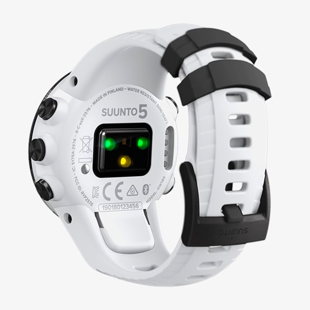 Умные часы Suunto 5 G1 white black черно-белые