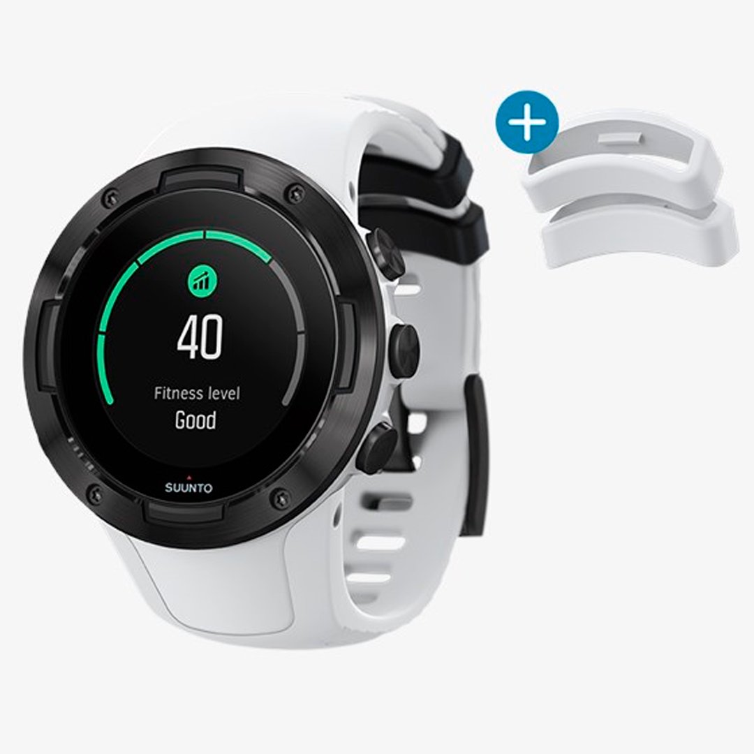 Умные часы Suunto 5 G1 white black черно-белые