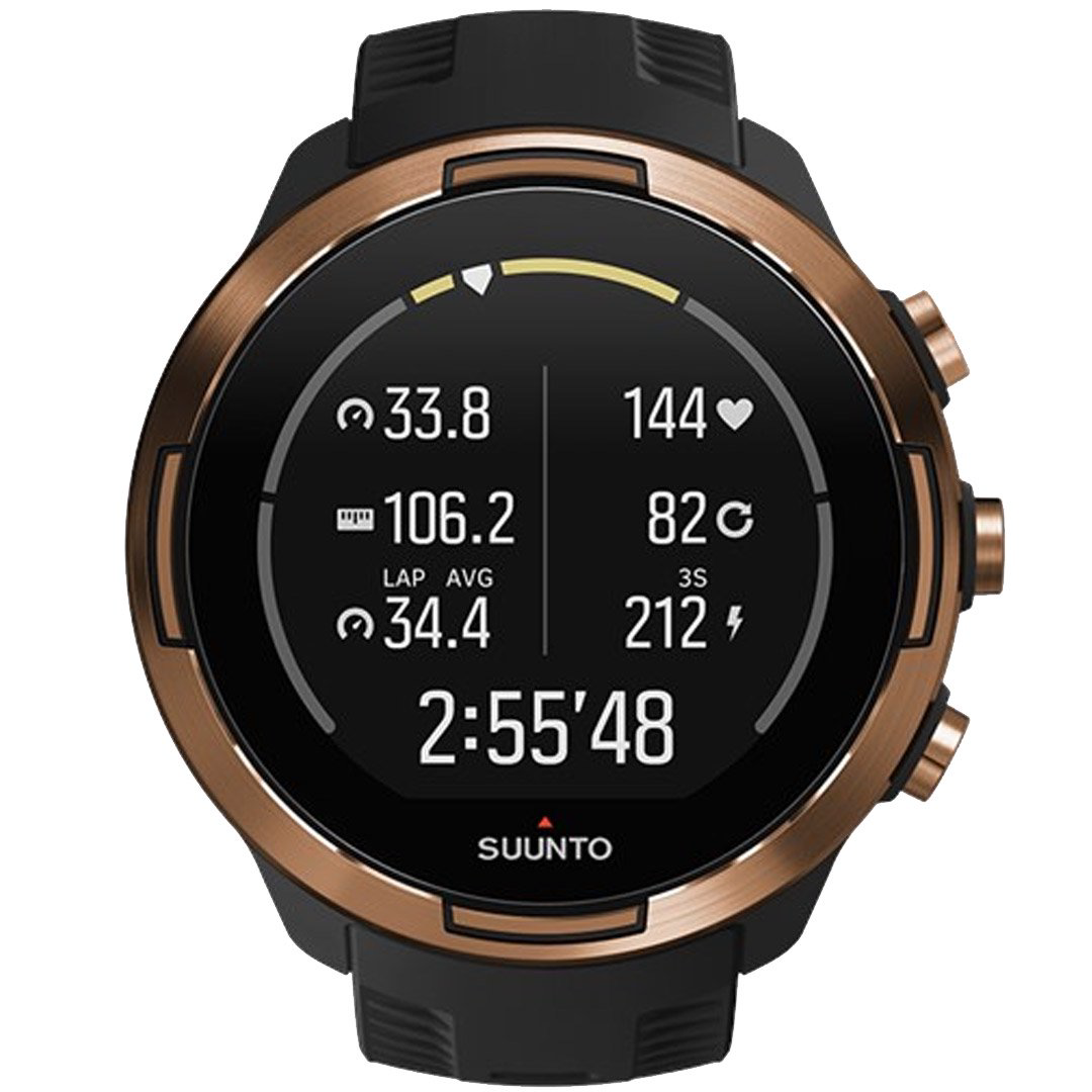 Умные часы Suunto 9 Baro copper kav золотисто-черные купить,NaN