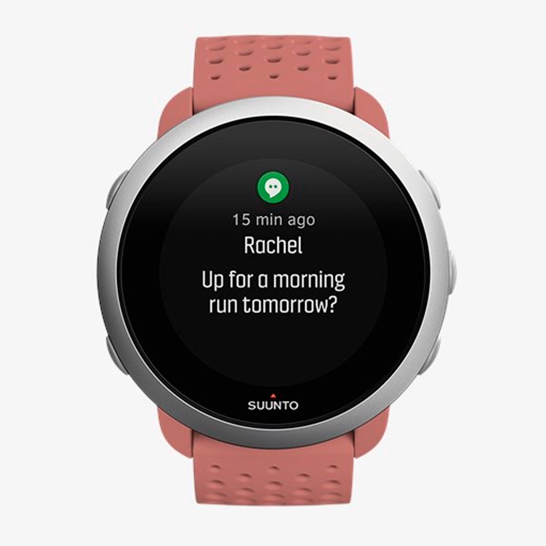 Умные часы Suunto 3 granite red розовые