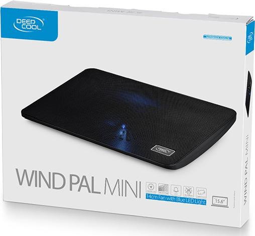 Подставка для ноутбука Deepcool Wind Pal Mini 15.6" черная - ForteMarket Подставка для ноутбука Deepcool Wind Pal Mini 15.6" черная купить,0