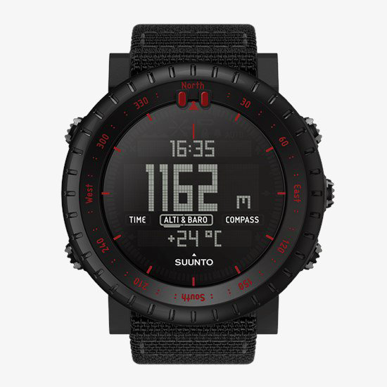  Часы Suunto Core black red черно-красные купить,NaN