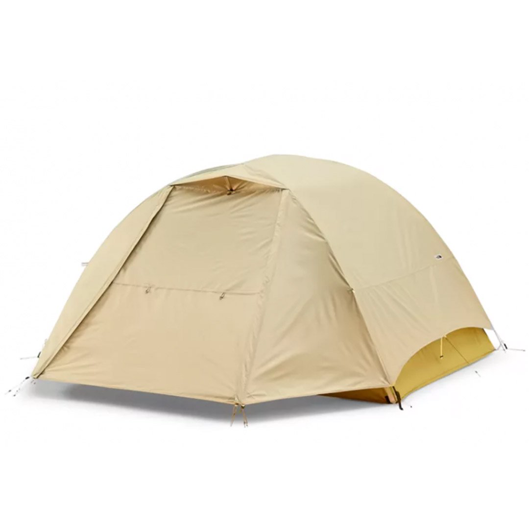 Палатка The North Face Eco trail 3 желто-синяя купить,NaN