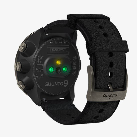 Умные часы Suunto 9 G1 Baro titanium leather черные    купить,NaN