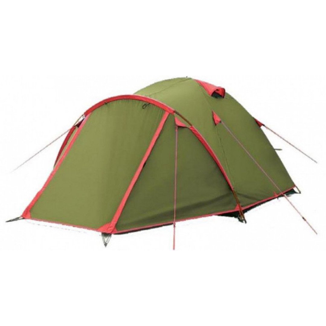 Палатка Tramp Camp 4 зеленая купить,NaN