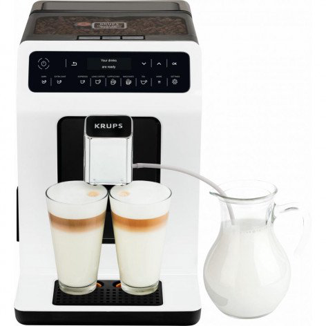 Кофемашина Krups EA890110 белая купить,NaN
