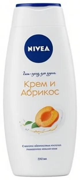 Гель для душа Nivea Крем и Абрикос 500мл купить,NaN