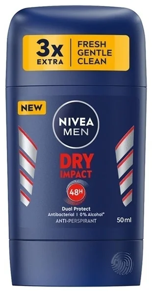 Антиперспирант Nivea Dry Impact 50мл купить,NaN