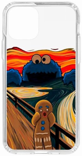 Чехол КRUЧЕ Cookie Scream для iPhone 11 Pro рисунок купить,NaN