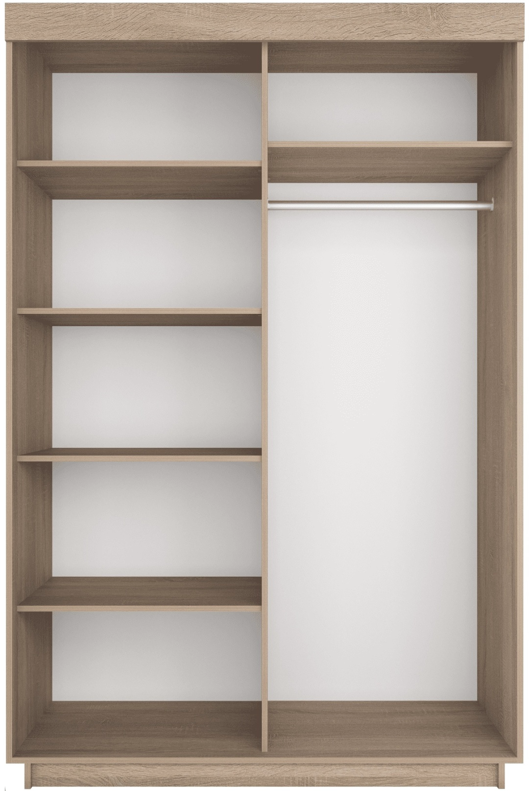 Шкаф-купе Мебель Азии Lite 2 1400х2120х595см сонома купить,NaN