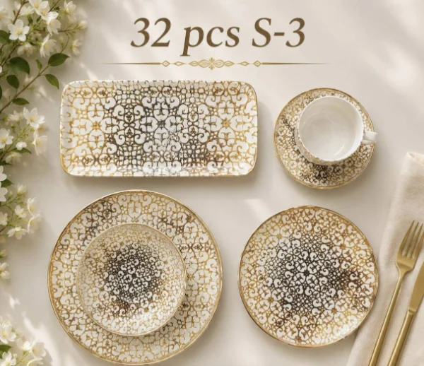 Сервиз на 6 персон Alhambra, предметов: 32, столовый, керамика купить,NaN