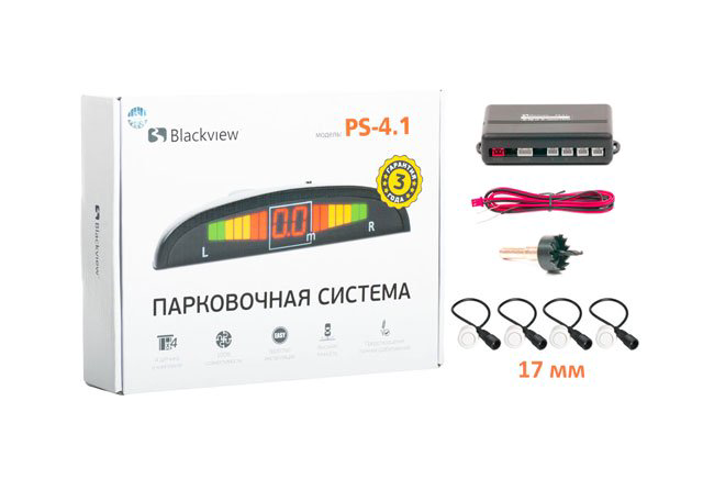 Парковочный датчик Cenmax РS-4.1 белый купить,NaN