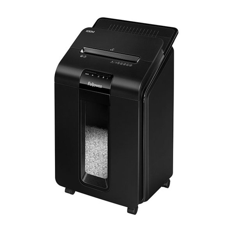 Шредер Fellowes AutoMax DIN P-4 черный