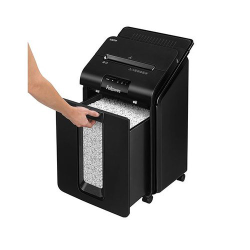 Шредер Fellowes AutoMax DIN P-4 черный купить,NaN