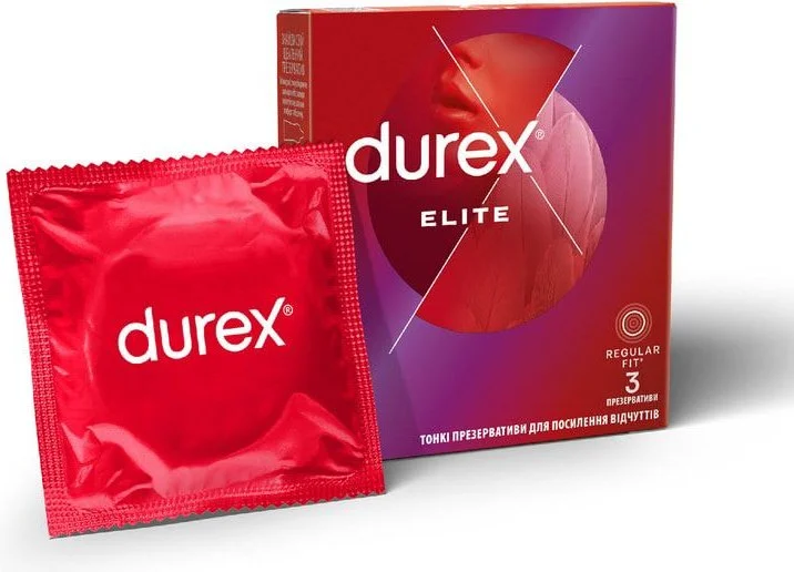 Презервативы Durex Elite 3шт купить,NaN