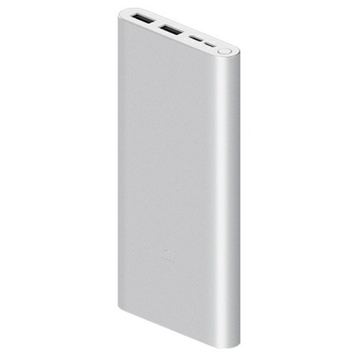 Power Bank Xiaomi Mi 3 PLM13ZM 10000mAh серебристый купить,NaN