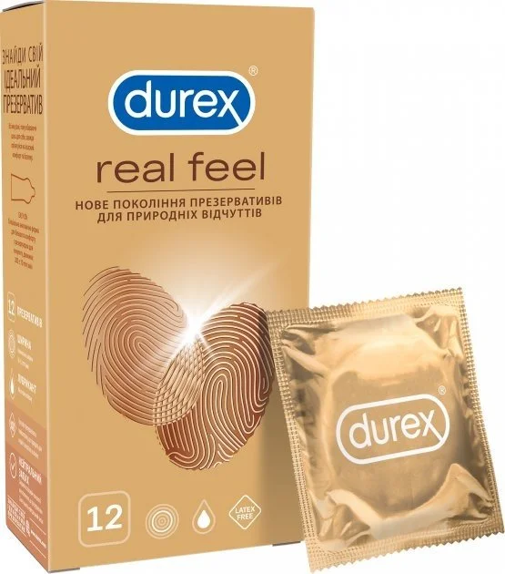 Презервативы Durex RealFeel 12шт купить,NaN