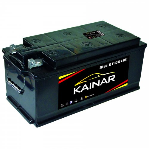 Аккумулятор Kainar 6СТ-210 АПЗ камина болт  купить,NaN