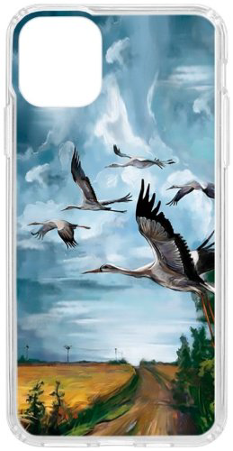 Чехол КRUЧЕ Журавли для iPhone 11 Pro Max купить,NaN
