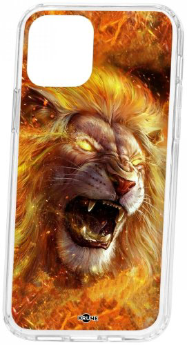 Чехол КRUЧЕ Лев для iPhone 12/12 Pro купить,NaN