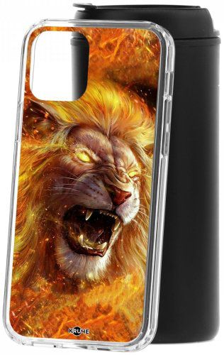 Чехол КRUЧЕ Лев для iPhone 12/12 Pro купить,NaN