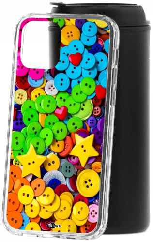 Чехол КRUЧЕ Пуговки для iPhone 12/12 Pro купить,NaN