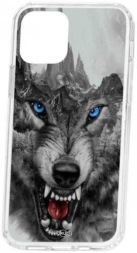 Чехол КRUЧЕ Волк для iPhone 12/12 Pro купить,NaN