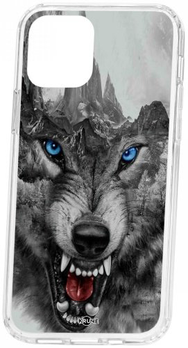Чехол КRUЧЕ Волк для iPhone 12/12 Pro купить,NaN