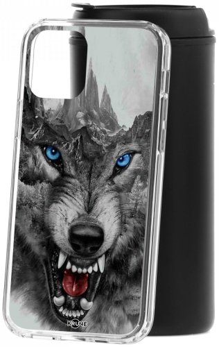 Чехол КRUЧЕ Волк для iPhone 12/12 Pro купить,NaN