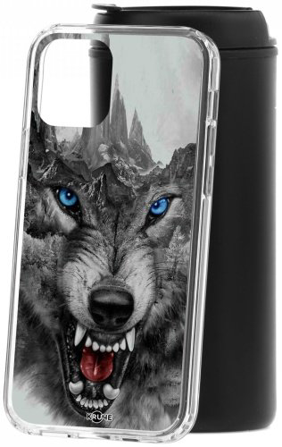 Чехол КRUЧЕ Волк для iPhone 12/12 Pro купить,NaN